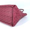 Celine Logo Sulky Bag Tote Bag Shawl Shoulder Bag PVC/Leather RedBased
