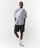 Reebok Hidden Ventilation Short Sleeve Hooded Anorak - Grey
