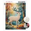 DIY Pearl Art Deer Painting Kit 5D Crystal Rhinestone Embroidery for Bedroom Living Room Wall Decoration Handmade Craft