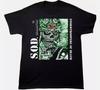PROMOÇÃO S.O.D. Stormtroopers Of Death Banda Camiseta Preta Unissex Manga Curta Camiseta Unissex