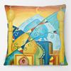 Middle East Arabic Muslim Islam Arabian Woman Portrait Poster Paintings Cushion Cover Decorative Pillows For Sofa