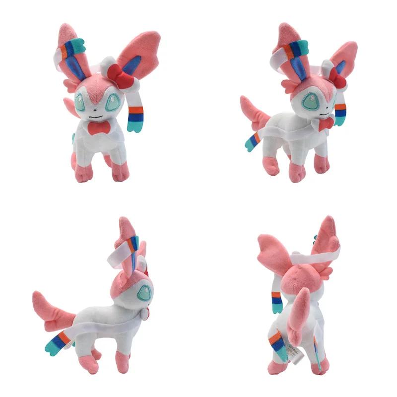 Plush Toy Eevee Sylveon Flareon Espeon Jolteon Umbreon Vaporeon Leafeon Glaceon Doll Soft Stuffed Toys Christmas Gift