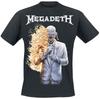 Nova Camiseta Megadeth Masculina Feminina Vintage Metal Rock Band Gráfica 100% Algodão Verão Streetwear Top