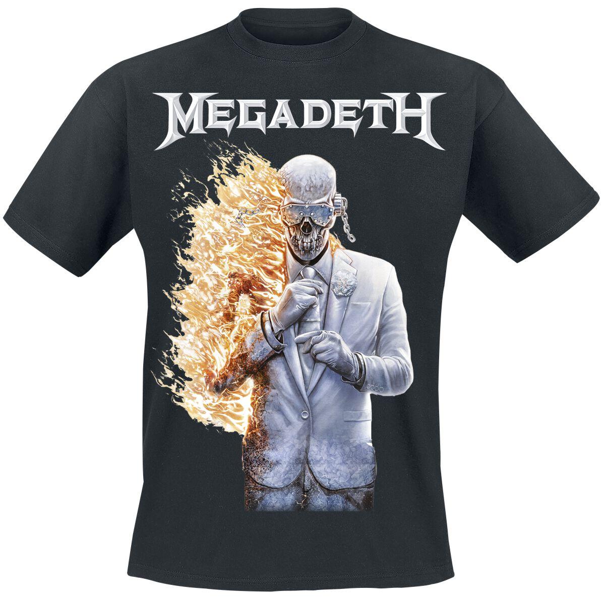 New Megadeth T-Shirt Men Women Vintage Metal Rock Band Graphic Tee 100% Cotton Summer Streetwear Top S разноцветный