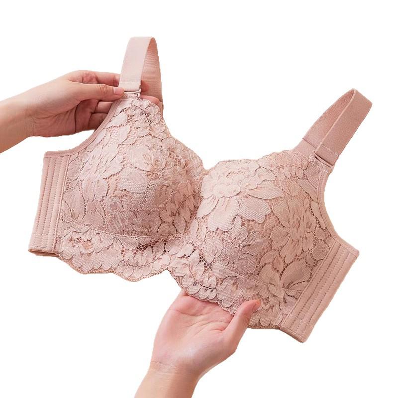 Women's Underwire Shaping Bra with Breast Adjustment, Large Cup