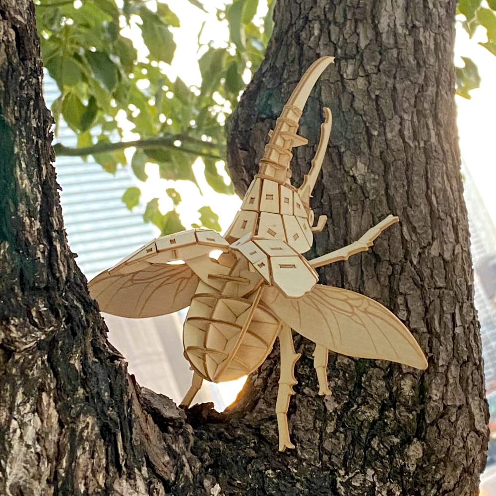 Make Your Own Pocket Bugs Hercules Beetle Instruction Manual (Japanese Included)