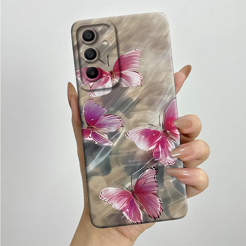 Sweet Soft Phone Case for Samsung Galaxy A15 A155 A156 4G 5G Fashion Cool Painted Cases Protection Back Cover Accessories Casing