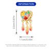 Beads Copper Charms Original Golden Heart Dream Catcher Pendant Beads Fit Bracelet Jewelry Diy Women Fine Gift