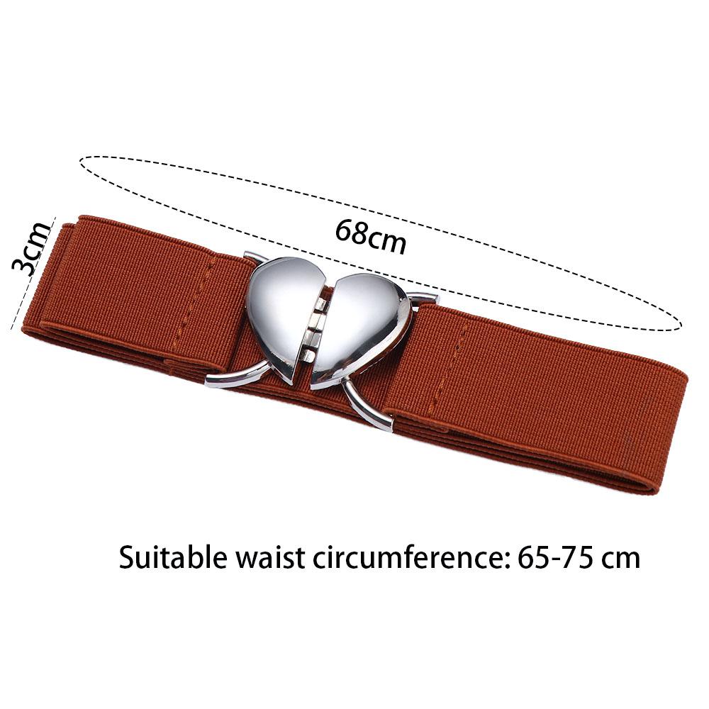 Korean High Quality Metal For Woman Girl Elastic Belts Waist Accessories Thin Belts Waistband