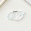 Acrylic Keychain Hook Clip Lightweight Pendant Decoration Key Bag Car Charm Key Chain Backpack Accessory