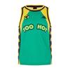 Mens Ribbed Mesh Crew Neck Sleeveless Vest Top