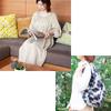 Musubi Furoshiki Isa Plum Blossom Red and (wrapping Cloth), 3-width, Pattern, Double-sided, Design, Green, 104cm, Cotton.