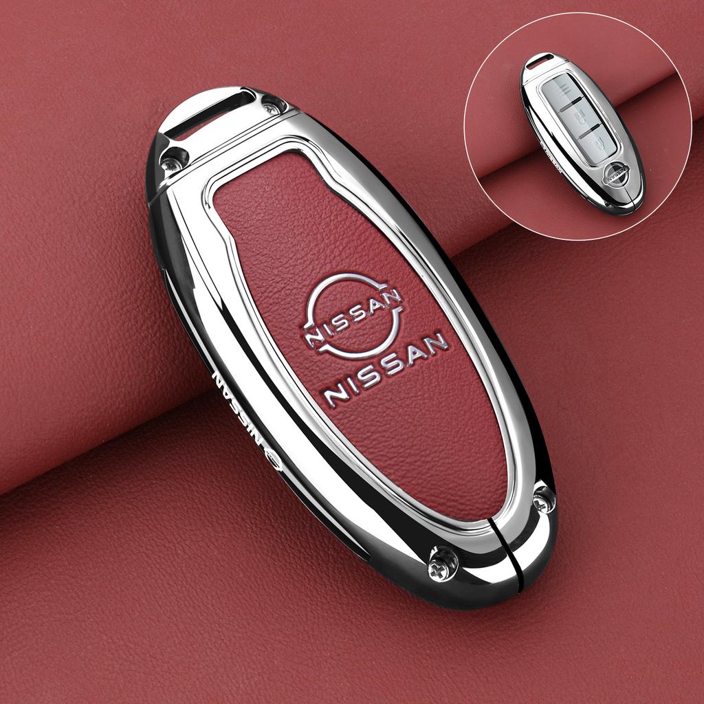 Zinc Alloy Car Remote Key Case Cover For Nissan X-Trail Kicks T31 T32 Qashqai Juke J10 J11 Tiida Altima Pathfinder For Infiniti