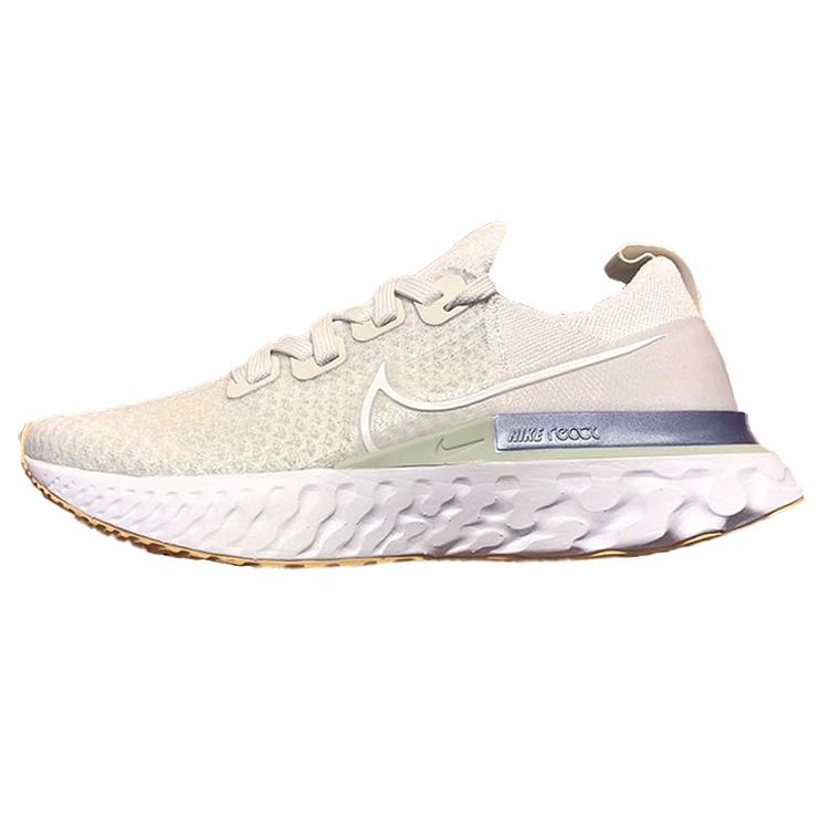 New Nike React Infinity Run Flyknit 'Creamwhite Silver' Women's CD4372-007