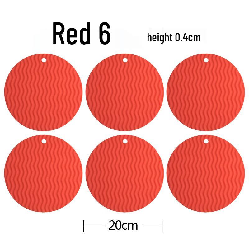 Ruhan Silicone Heat Resistant Placemat Set