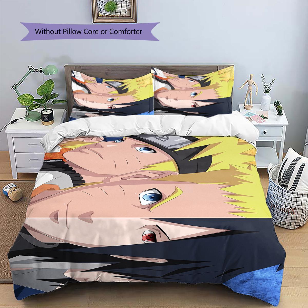 

Naruto Haruno Sakura Theme Bedding Set, Anime Themed Bedroom Decor, Gift for Sakura Enthusiasts 135x200cm