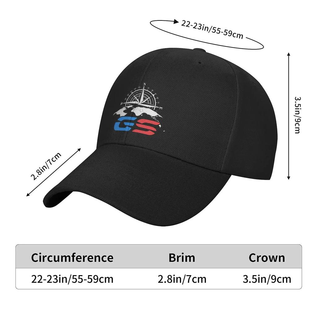 GS Kappe Stylisch Trucker-Kappe Für Unisex Verstellbar Lässige Kleidung
