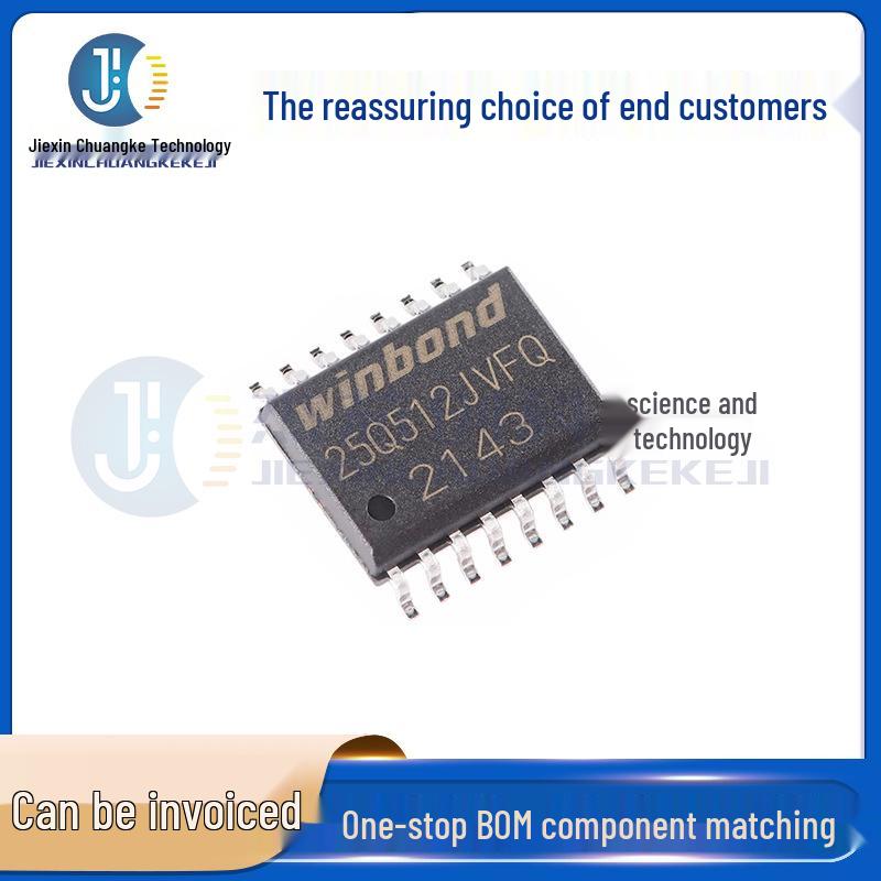 

W25Q512JVFIQ SOIC-16 Original Memory Chip IC, New and In Stock