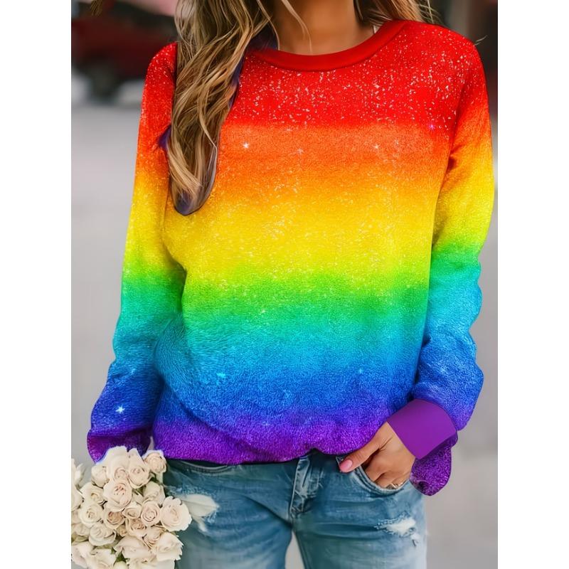 Casual Long Sleeve T-Shirt for Spring And Fall, Women'S Clothing
