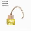 Creative 10ml Aromatherapy Car Perfume Pendant with Lanyard