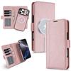 2 in 1 Magnetic Wallet Case for IPhone 18 17Air 17 Promax 16 Pro Max 15 Plus 14 13 12 Wireless Charging Phone Cover Cards Slot