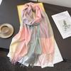 New Winter Fashion Plaid Scarf for Women Men Classic Warm Chunky Soft Cashmere Feel Scarves Match Overcoat Knitted Shawl