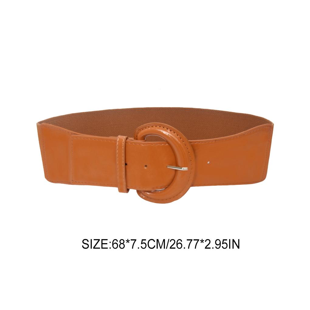 Fashion Dress Belt Exquisite ple Style Leather Straps with Buckles Solid Decorations Valentines Day Belts for Women Dresses