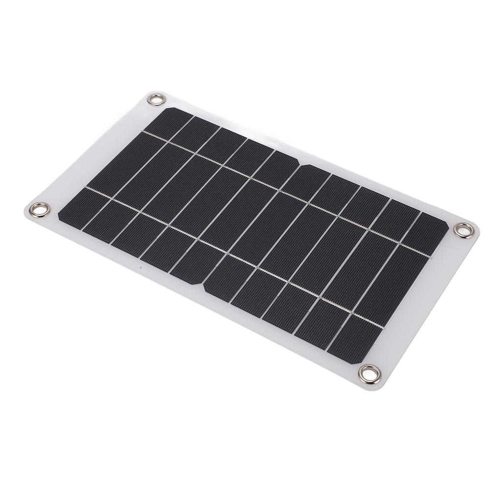 7.5W 5V USB Solar Panel Battery Charger Portable Monocrystalline Solar Panel Power Supply for Outdoors