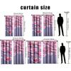 2PCS Purple Bottom Powder Heart Suspended Love Curtain   Dreamy Romantic Style   Bedroom and Living Room   Pull up Pocket Style