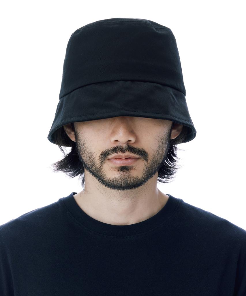 Luoeseupaeg Oversized Drop Bucket Hat (Black)