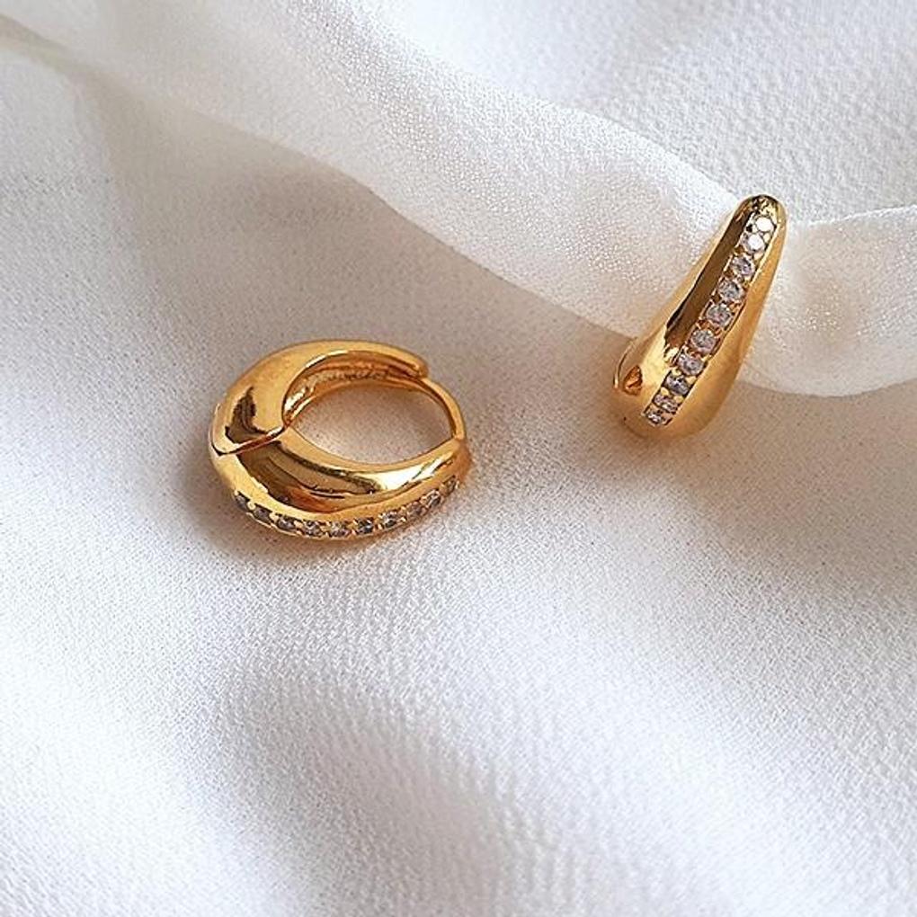 Women's Daily Accessory TK Hoop Earrings