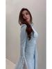 Elegant Spring 2025 Long Sleeve Evening Dress for Women