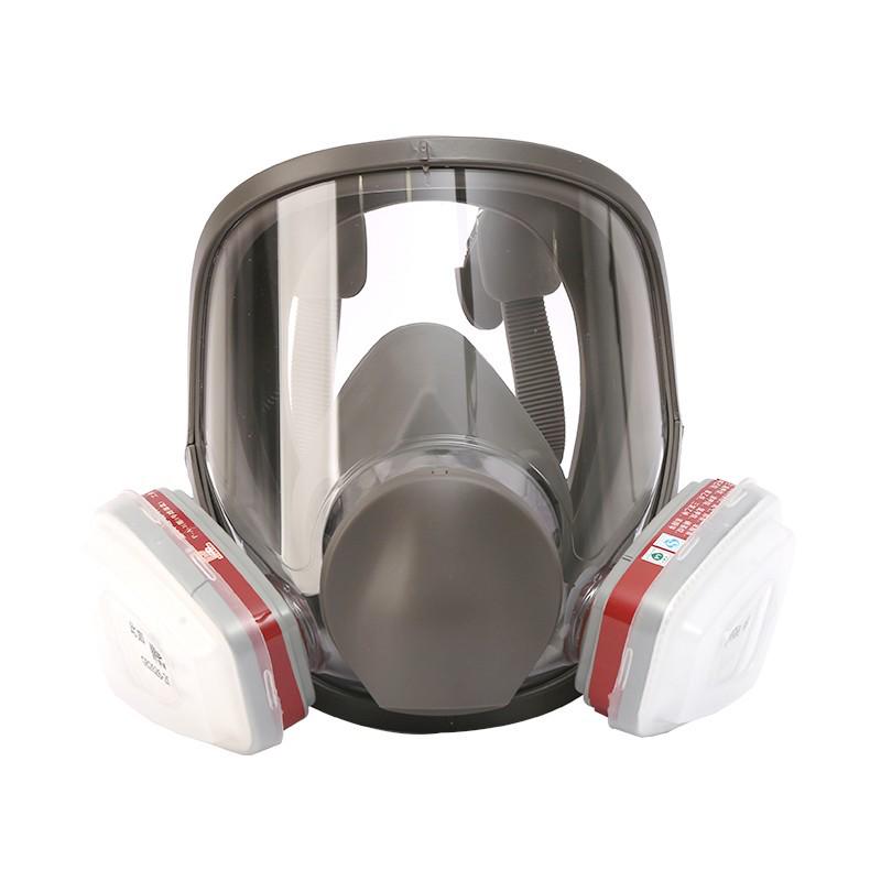Full Face Gas Mask 6800: Protection from Dust, Chemicals, Pesticides, and Formaldehyde. Ideal for Spray Paint and Toxic Gas Safety.