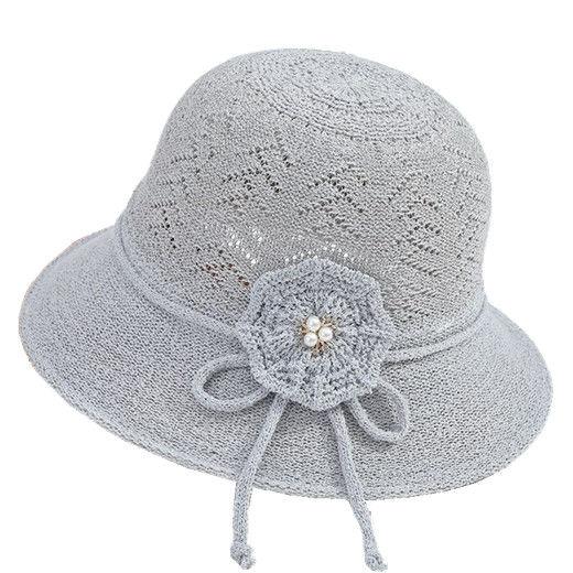 New Women's Sunshade Cool Hat Fashionable Summer Sun Hat Sunscreen and UV Resistant Flower Pot Hat