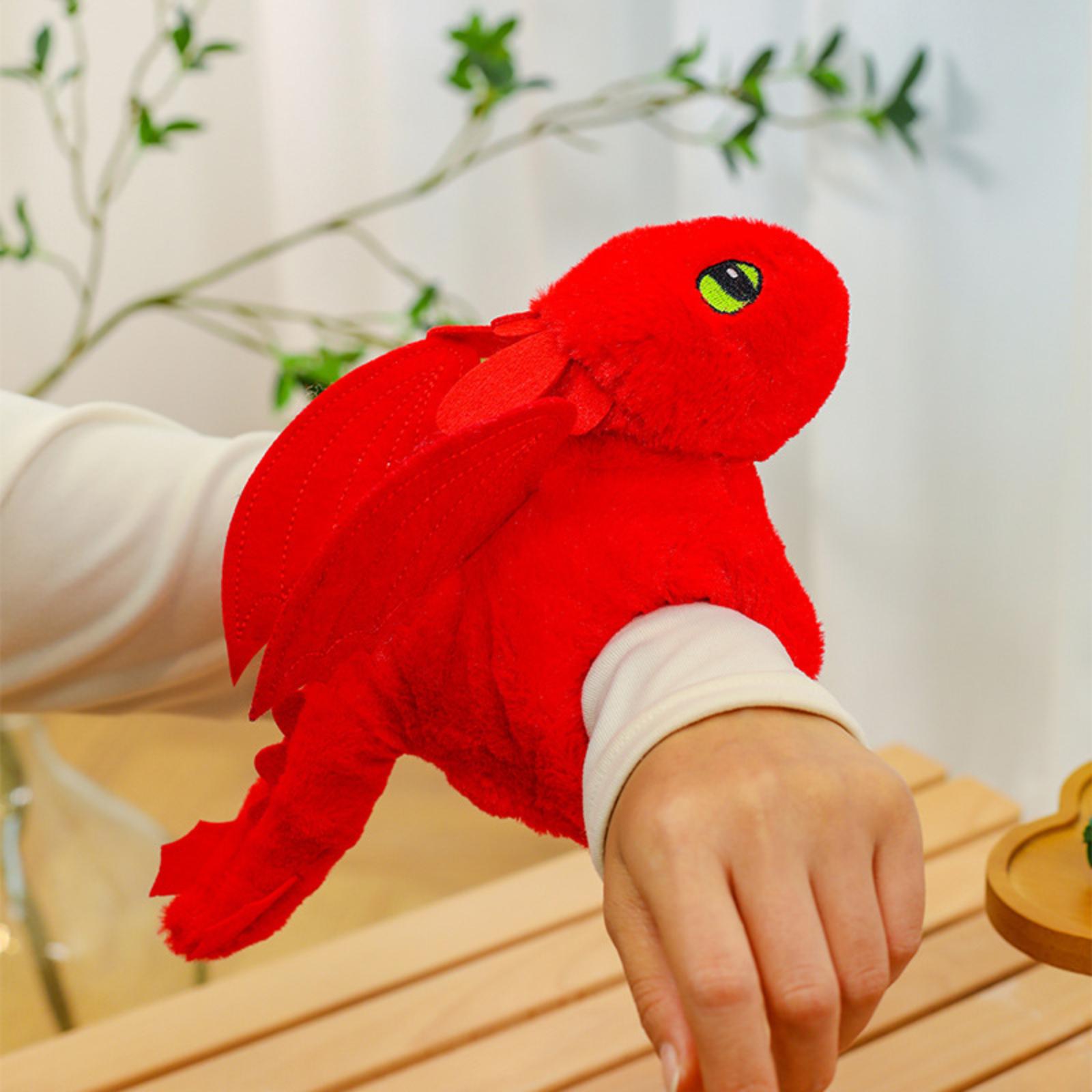 

Clap-Clap Circle Plush Toy Clap-Clap Circle Hand Puppet Wrist Puppet One Size красный