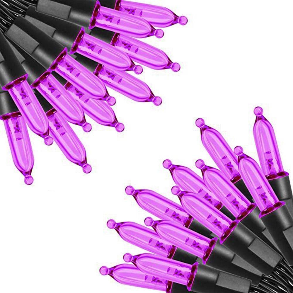 Multicolored Fairy Christmas Tree Lights Waterproof Green Wire LED String Lights Battery Operated Garland Light Wedding Party