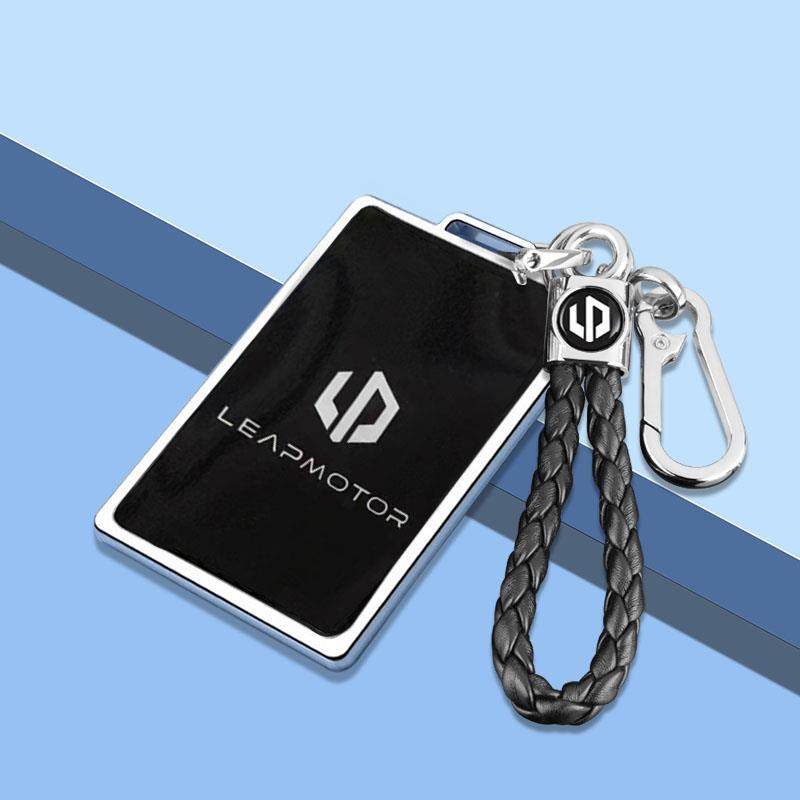 Fit For Leapmotor B01 2026 Model C16 C11 C10 B10 Car Specialized NFC Key Card Holder Protective Shell With Keychain Auto