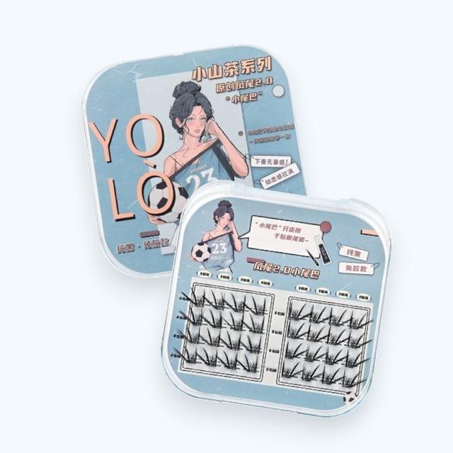 YOLO YYX - Camellia Series Phoenix Tail Individual False Eyelashes (2.0 Edition) - 2 Types Glue Version (16 pairs/32 clusters)