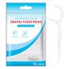 High-Tensile Plastic Floss Sticks 50-80 Count Oral Hygiene Toothpick Pack