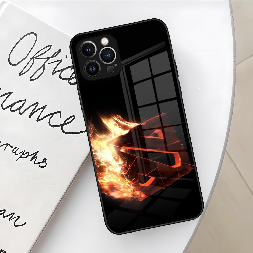 Game Dota 2 Logo Phone Case for Iphone 17 16 Air 15 14 12 11 13 Pro Max Mini X Xr Xs Se Puls glass Cover