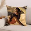 Actor Megan F-Fox Pillow Case Office Cushions Suitable For Sofa Car Bedroom Decorative Cushion Cover