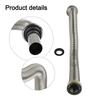 1 Pezzo Tubo di Scarico per Lavello 40/60 cm Accessori Cucina Ricambio