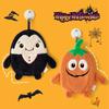 Halloween Decor Itemation Hand Towel Thicken Coral Fleece Towel Hanging Handkerchief For Kitchen Bathroom Accessories