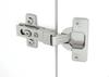 Hinges - STANDERS - Set of 2 - 110° Opening - Metal - Screw-on Installation