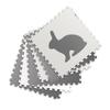 foam mat 6 pcs. 60x60cm Animals - Variant 2