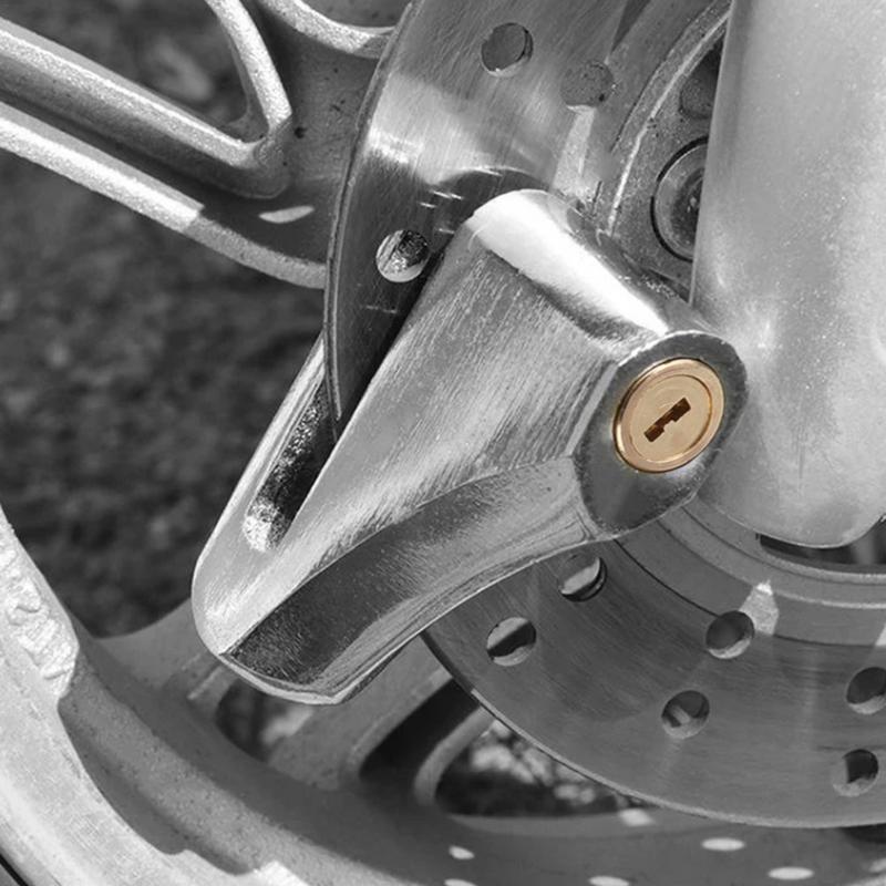 Anti-theft Bicycle Lock Portable Motorcycle Disc Lock Aluminum Alloy Disc Brake Alarm Lock Bicycle Accessories