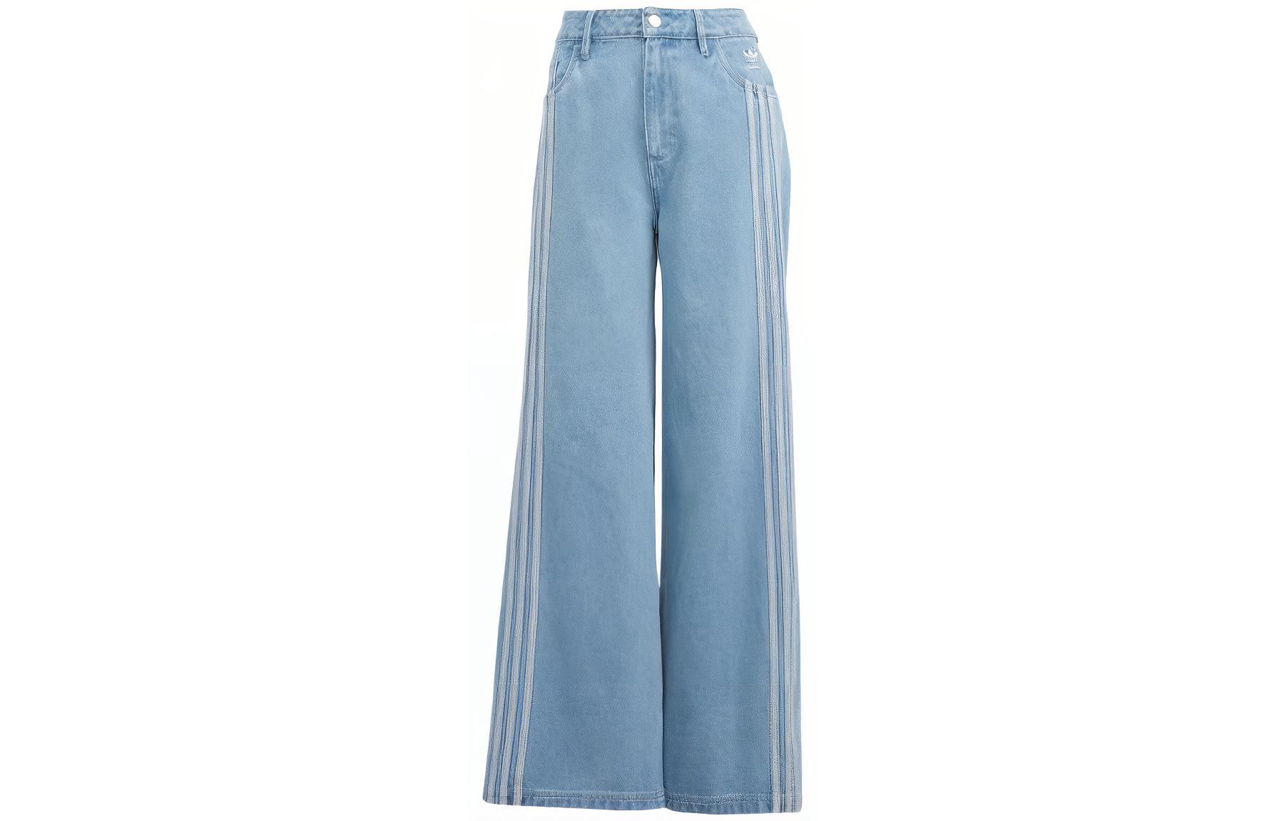Adidas Originals Hot Girl Collection Jeans Women s Light Blue IS5249 25