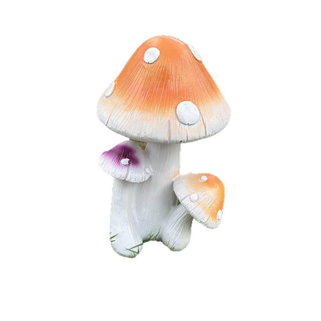 Creative Mushroom Handicraft Ornaments for Outdoor Garden Décor
