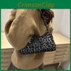 Elegant Chic Colorblock Shoulder Bag For Women Versatile Korean Casual Purse
