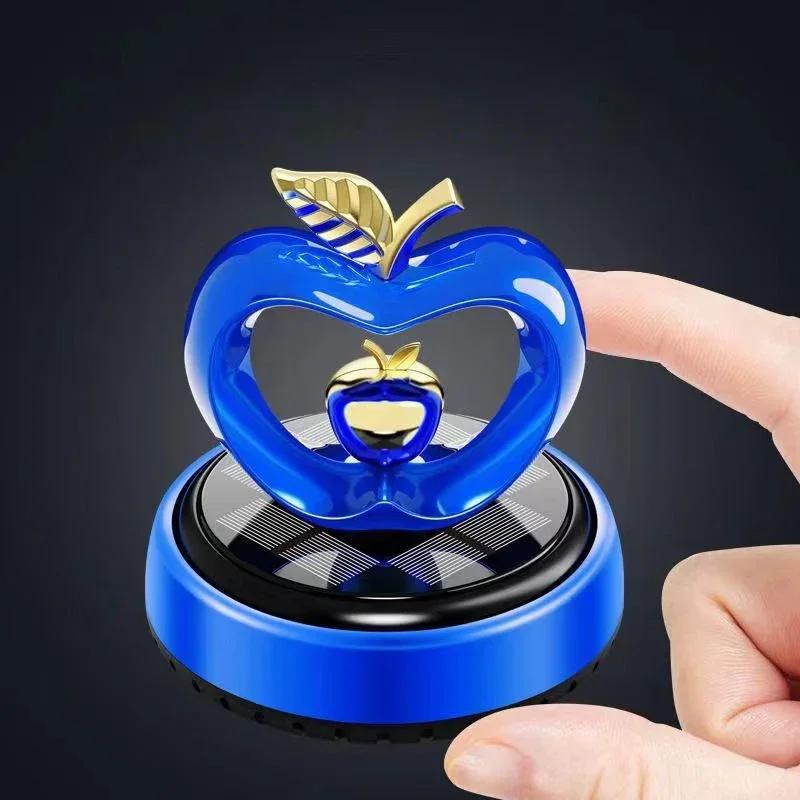 Car Air Fresheners with Solar Rotating, Creative Car Perfume Decoration, Relieve Stress and Purifie Odors, Use At Car, Office